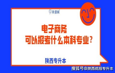 可以报考电子商务的专业