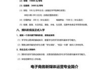 电子商务新媒体运营专业
